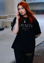 Loyalty Above All premium quality Tee – Black