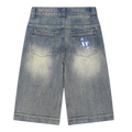 Amarian Tyler Worldwide Denim Shorts – Light Wash