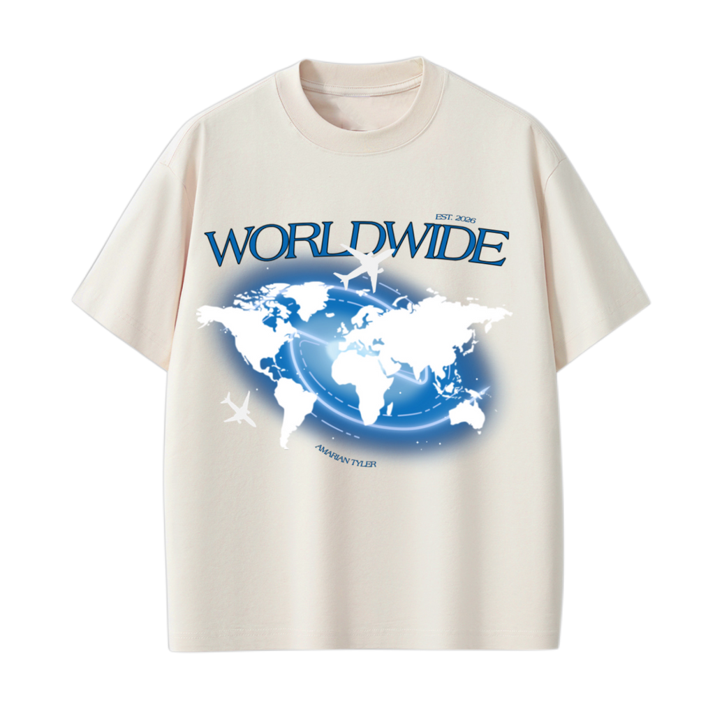 Amarian Tyler Worldwide UV Protection and Cooling Fabric Tee – Beige