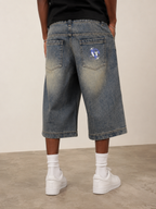 Amarian Tyler Worldwide Denim Shorts – Light Wash