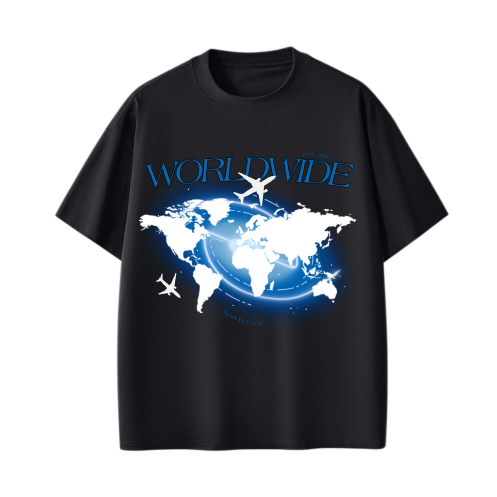 Amarian Tyler Worldwide UV Protection and Cooling Fabric Tee – Black