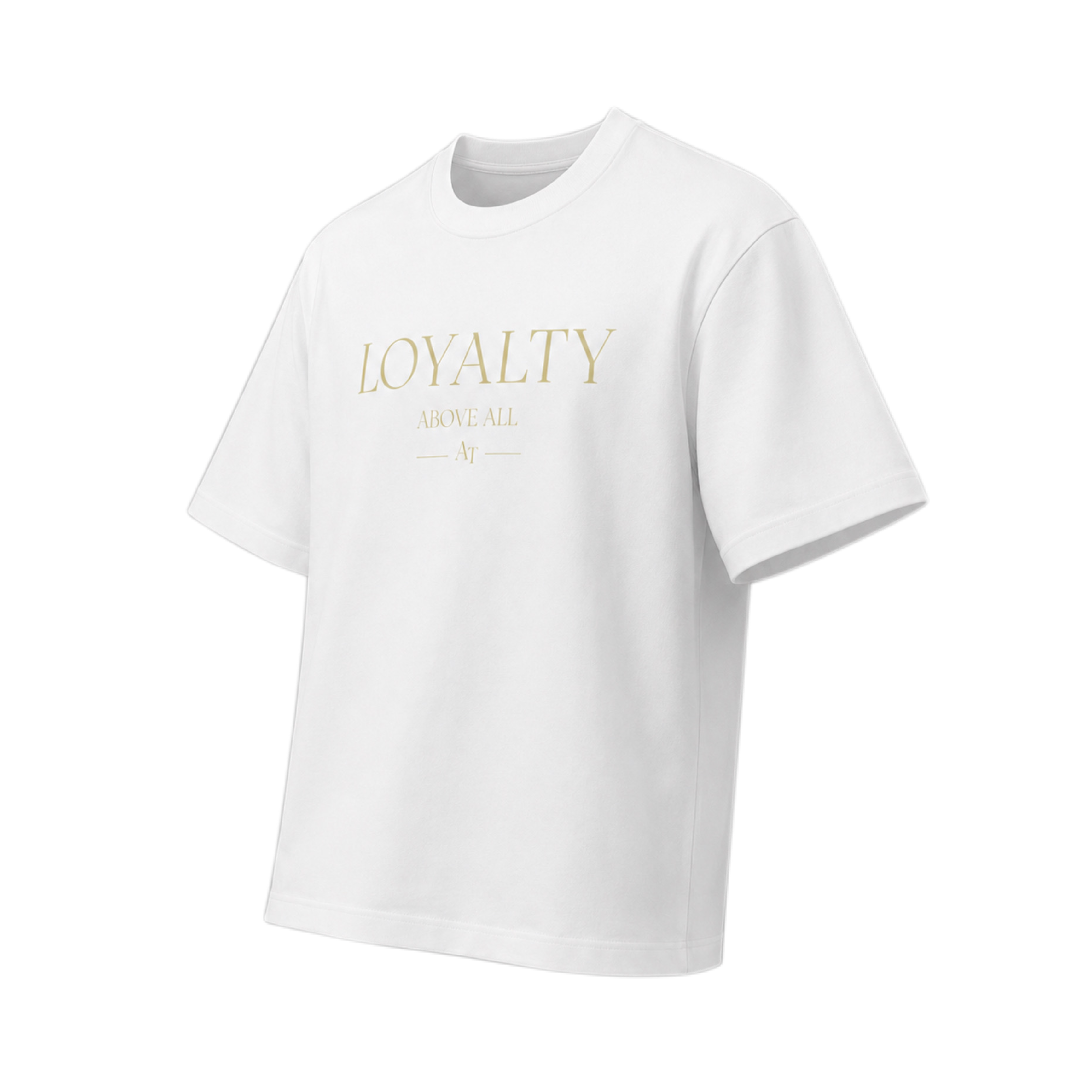 Loyalty Above All premium quality Tee – White