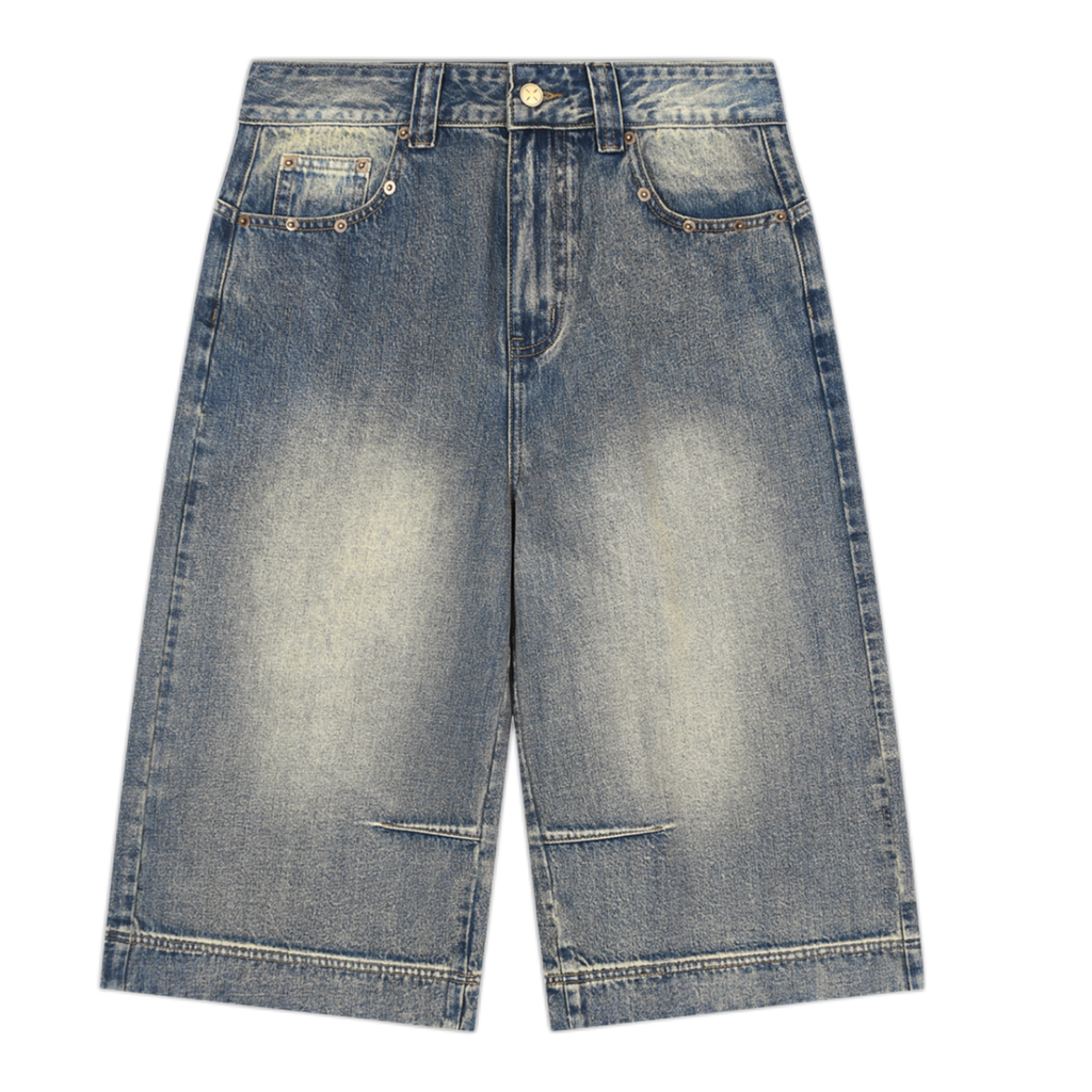 Amarian Tyler Worldwide Denim Shorts – Light Wash