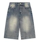 Amarian Tyler Worldwide Denim Shorts – Light Wash