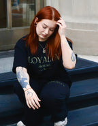 Loyalty Above All premium quality Tee – Black