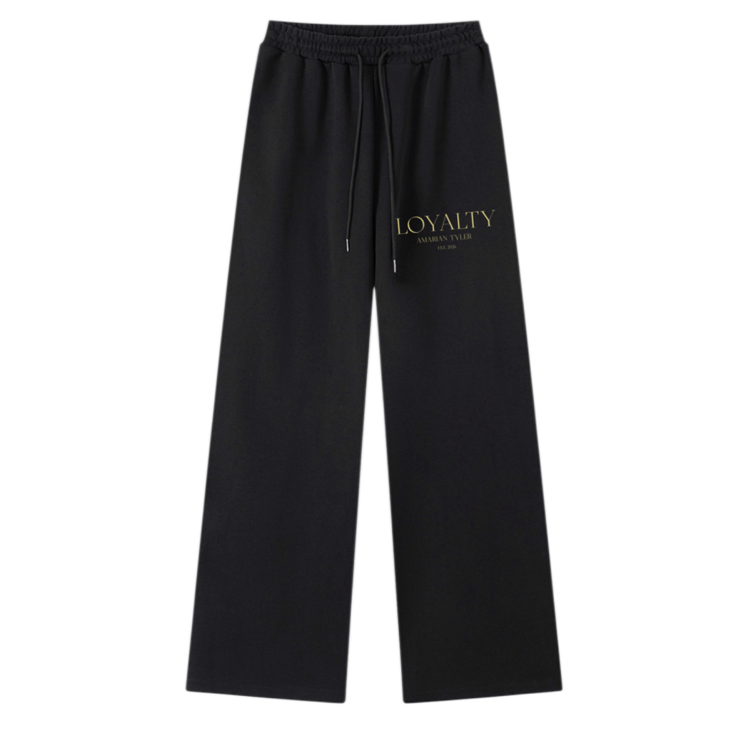 Loyalty Above All Sweatpants – Black