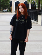 Loyalty Above All premium quality Tee – Black
