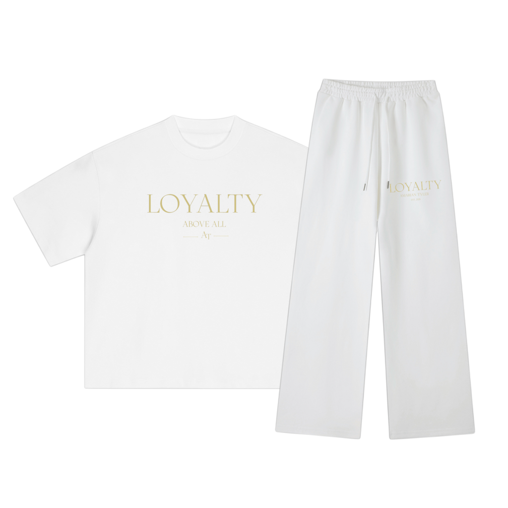 Loyalty Above All Full Set – White