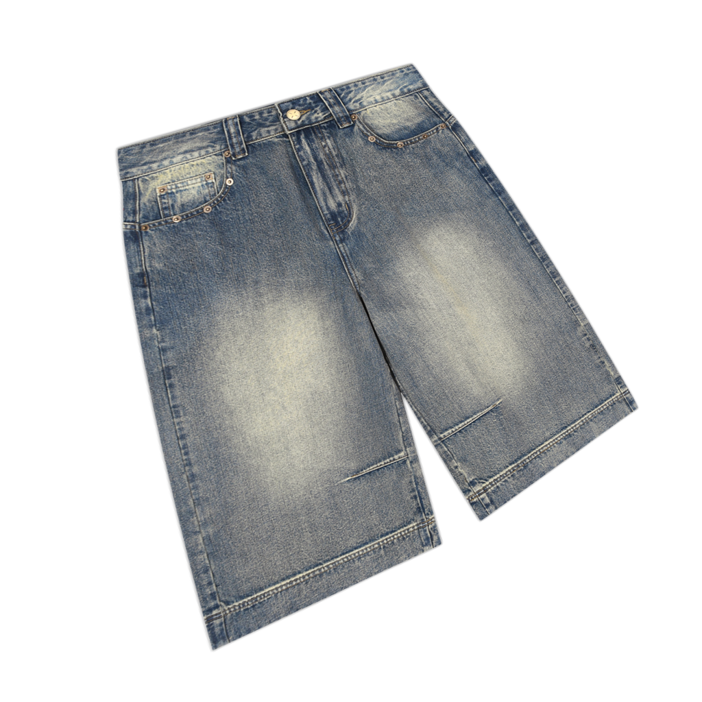 Amarian Tyler Worldwide Denim Shorts – Light Wash