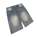 Amarian Tyler Worldwide Denim Shorts – Light Wash