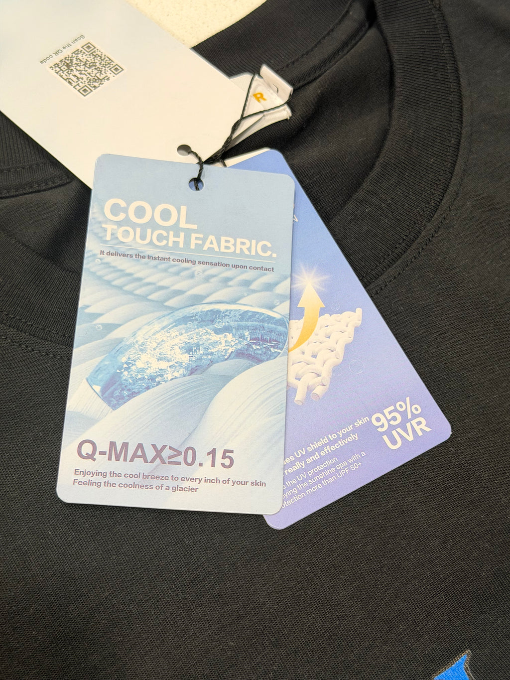 Amarian Tyler Worldwide UV Protection and Cooling Fabric Tee – Black