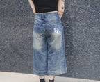 Amarian Tyler Worldwide Denim Shorts – Light Wash