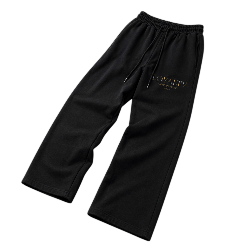 Loyalty Above All Sweatpants – Black