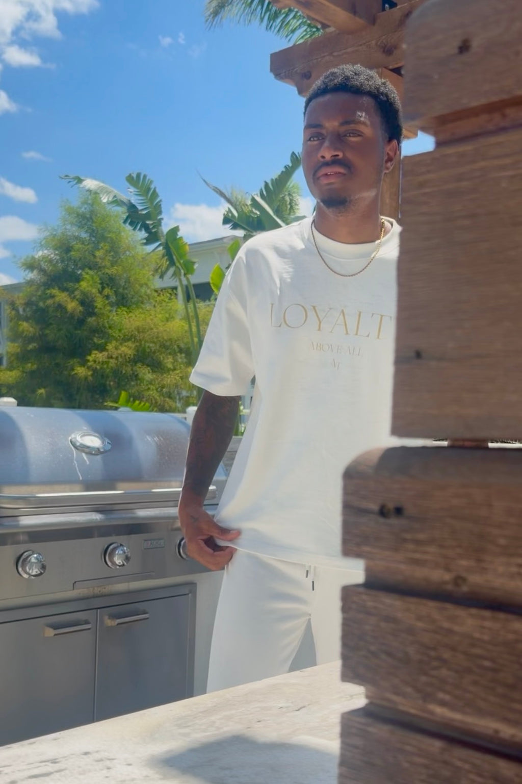 Loyalty Above All premium quality Tee – White